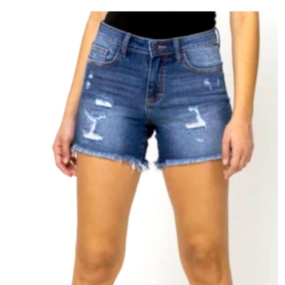 Cello brand denim boyfriend shorts